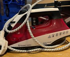Red Russell Hobs irons