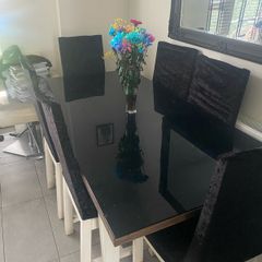 table and chairs