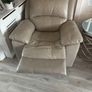 grey leather recliner chair Image 4