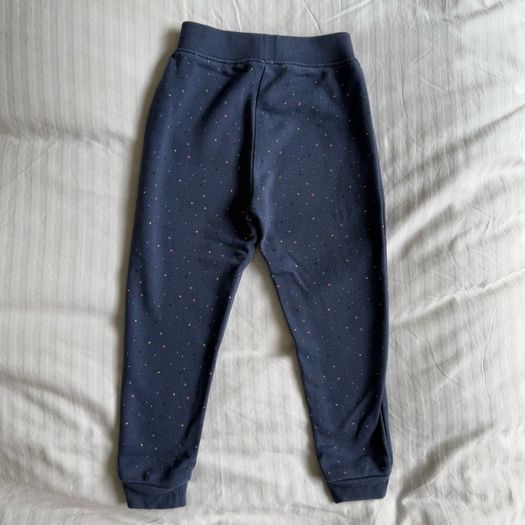 Navy spotted joggers