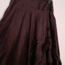 Monsoon Dark Chocolate Brown Tiered Ruffle Whimsigoth Fairy Grunge Midi Skirt 8-10UK/36-38EU Image 8