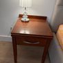 Solid Mahogany Bedside Tables Image 2