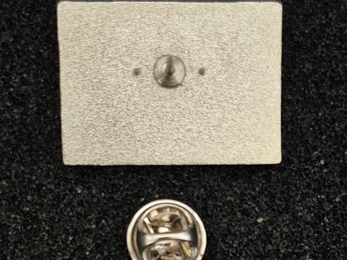 The twilight zone, pin back badge.