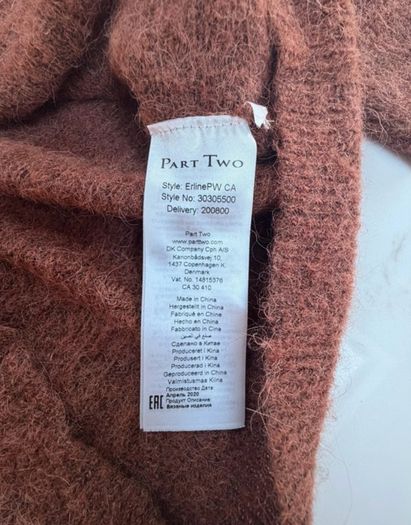 Part Two Copenhagen cardigan