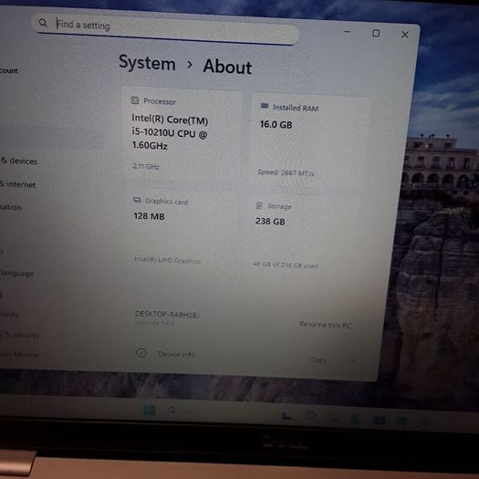 Dell Latitude 5410 | Intel Core i5-10210U | 16GB RAM Laptop