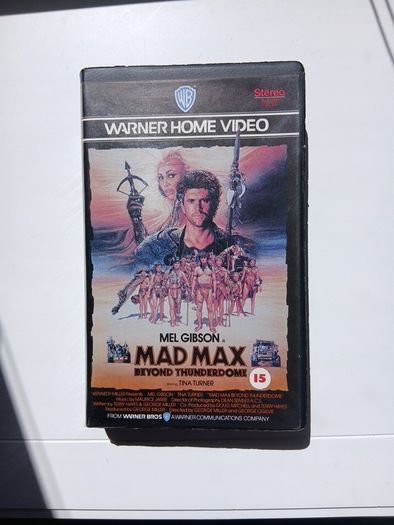 Mad Max Beyond Thunderdome VHS Tape.