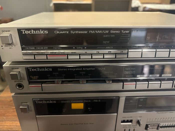 Vintage Technics Stereo System 5