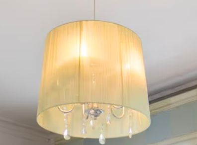 Chandelier and light shade - Victorian style