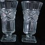 Pair of Beautiful Glass Design Vases Image 10