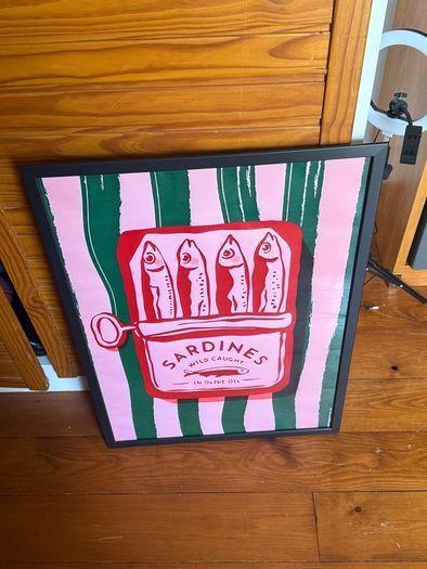 Poster with frame
