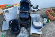 Joie Chrome DLX Trio 3-in-1 Travel System with i-Snug 2 i-Size R129 Car Seat Moonlight