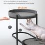 Scratching post 111 cm high with sisal trunk classic black Image 4