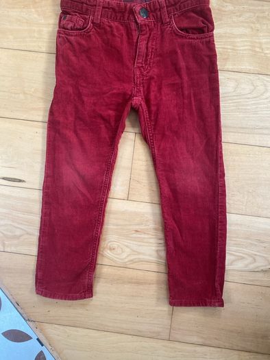 H and M red cords 2-3 years 98 cm