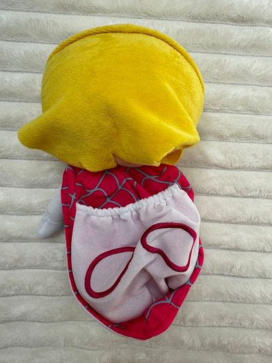 Marvel Spiderman Gwen hood plush Used Please see pictures