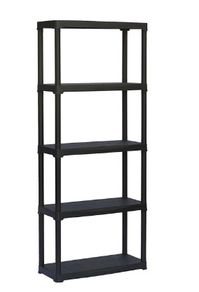 BRAND NEW 5 Shelves black for home organizer