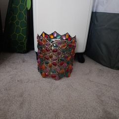 Colourful lampshade