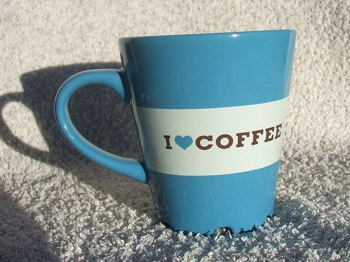 BURGER KING - a special edition I LOVE COFFEE blue mug (2012)