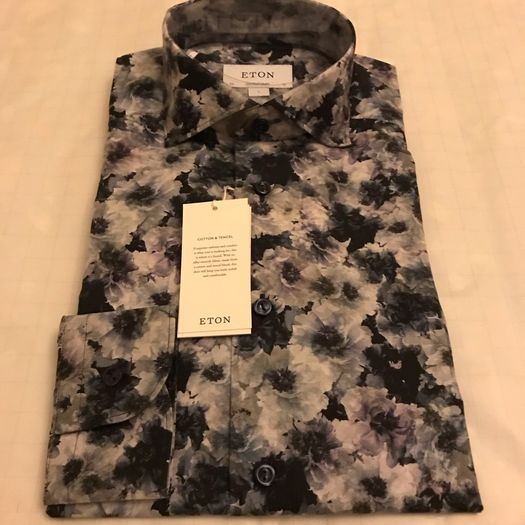 ETON  //  Floral Print Shirt