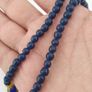 Antique Mosiac Style Gabri Glass Beads Pendant With African Blue Glass Beads Necklace Image 7