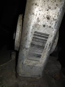 Genuine BMW 5er F10 F11 Rear Axle Mount Bearing Spider Frame Axle Shaft 6799103