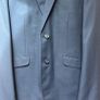 Men's Mark Darcy navy three piece suit Image 5