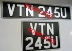 Pressed Vintage Plates X2 (1 Pair)
