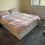 Double bed & mattress Image 2