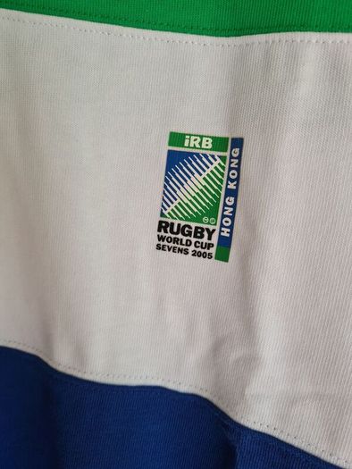 Rugby Shirt Irb Rugby World Cup Sevens Hong Kong 2005 Size Large Brand New Bnwt