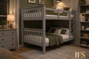 Quad bunk bed 4ft over 4ft Double bunk set