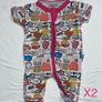 The Little One zipped summer rompers Image 3