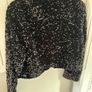 Black sequin short jacket H+M Image 5