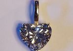 1.04ct Labgrown-Diamond 14K Gold Pendant