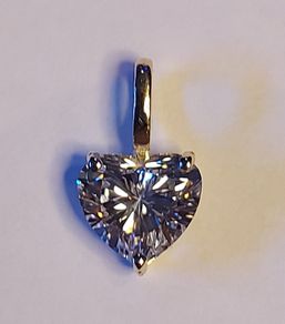 1.04ct Labgrown-Diamond 14K Gold Pendant