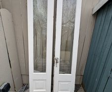 Double Wooden French Doors