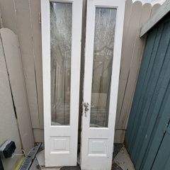 Double Wooden French Doors