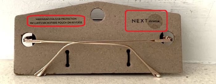 NEXT Men's Aviator Sunglasses