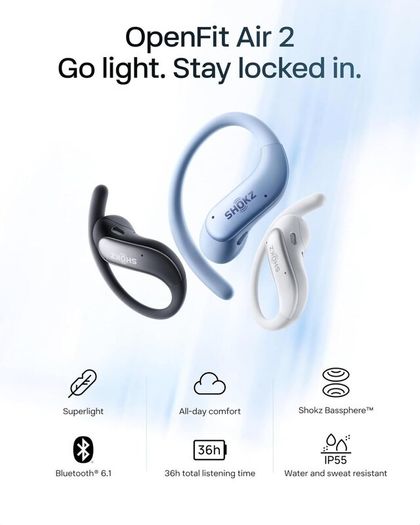 Shokz Openfit Air 2 Open-Ear