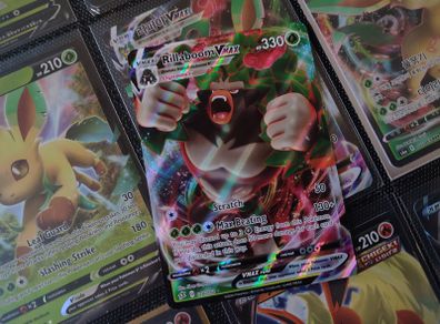 Rillaboom VMAX ! Ultra Rare ! from Rebel Clash Set ! 2020 ! Pokemon Card !