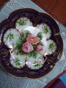 Elizabethan Gilded Flat Bowl