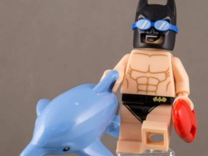 Lego SWIMSUIT BATMAN Minifigure Lego Batman Lego Minifigure
