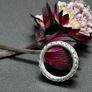 Vintage Diamond Eternity / Wedding Band Ring - Platinum Image 6