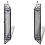 Ornamental Garden Gate Wrought Iron 122x20.5x134 cm Image 5
