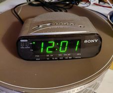 Sony clock radio