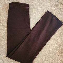 Faux suede Trousers