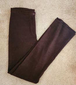 Faux suede Trousers