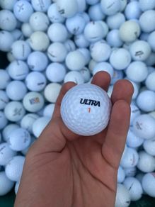 Hard mixed golf balls
