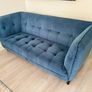 Misha 3 Seater Sofa- Blue from Harvey Norman Image 2