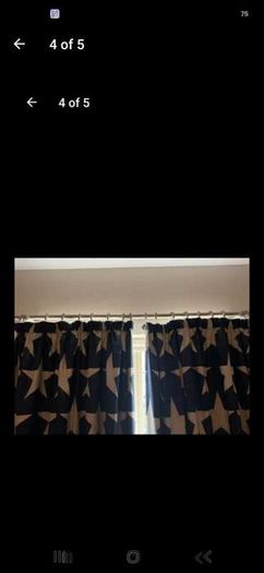 Next Curtains with Matching Lampshade - Only 50