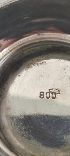 Silver candy dish or suger bowl 101 Gr. silver marked 800 silver