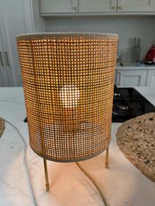 Zara Home rattan lamp